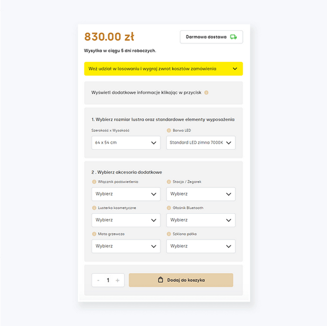 Konfigurator produktów